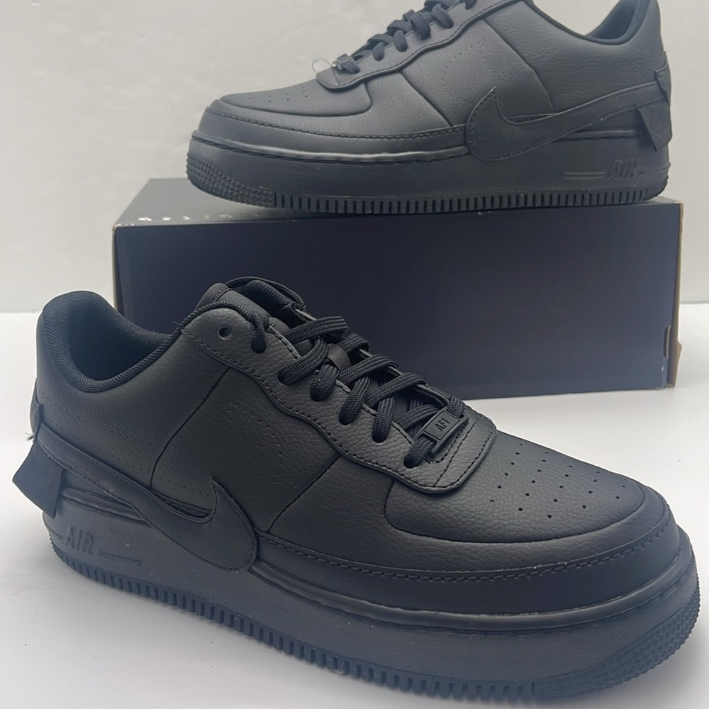 Nike WMNS AF1 JESTER XX BLACK:BLACK/BLACK 
AO1220 001 Platform Sneakers